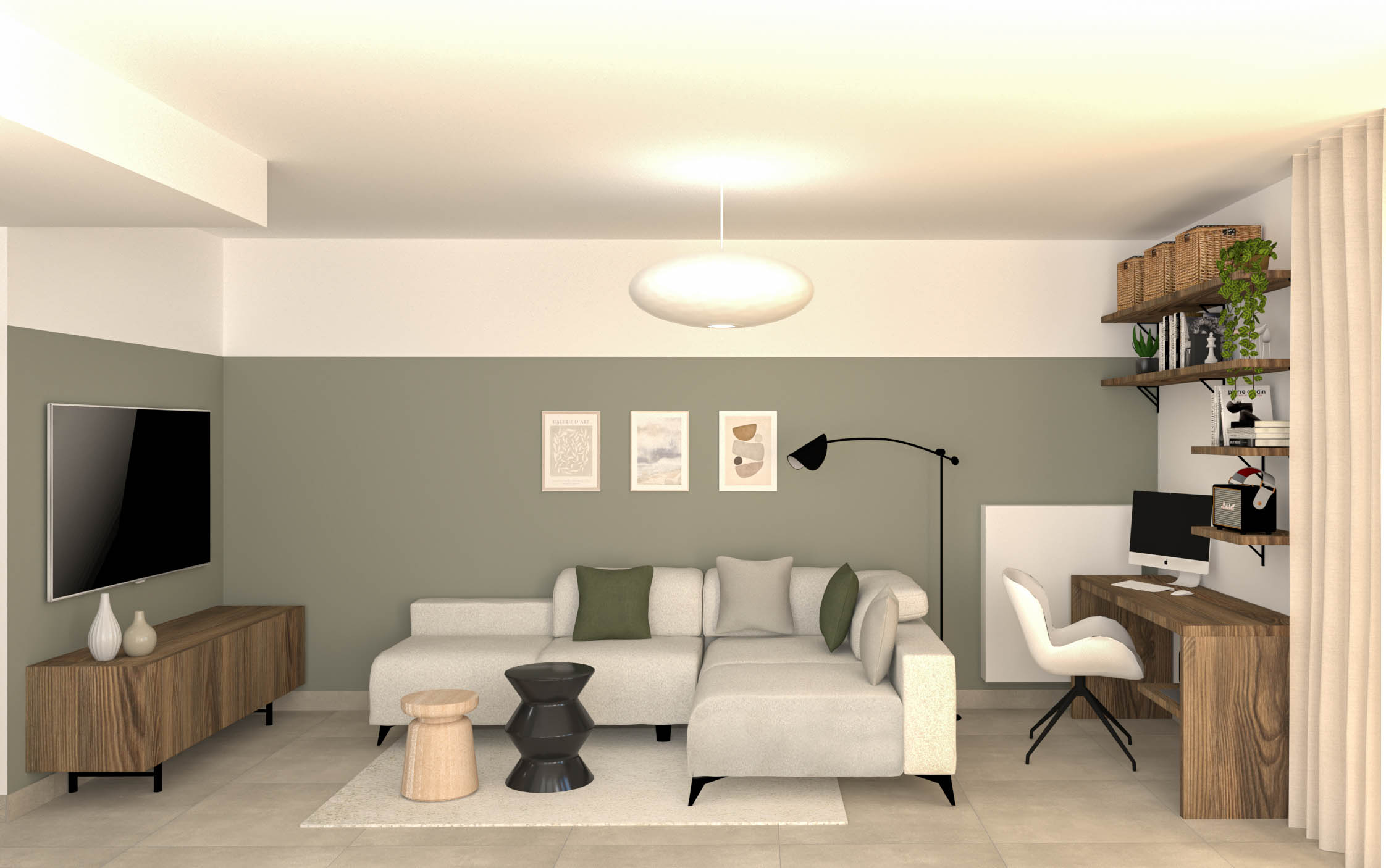 Aménagement et décoration d’un appartement neuf en VEFA – Annecy