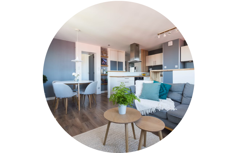 home staging et valorisation immobilière sur annecy, Lory Blanc vous accompagne dans vos besoins de relooking déco pour valoriser votre intérieur.
